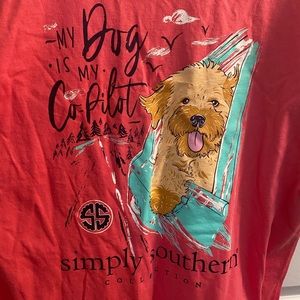 “My Dog Is My Co-Pilot” Simply Southern Shirt